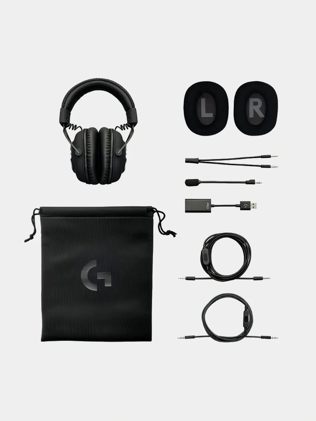 Компьютерная гарнитура Logitech G PRO X черный