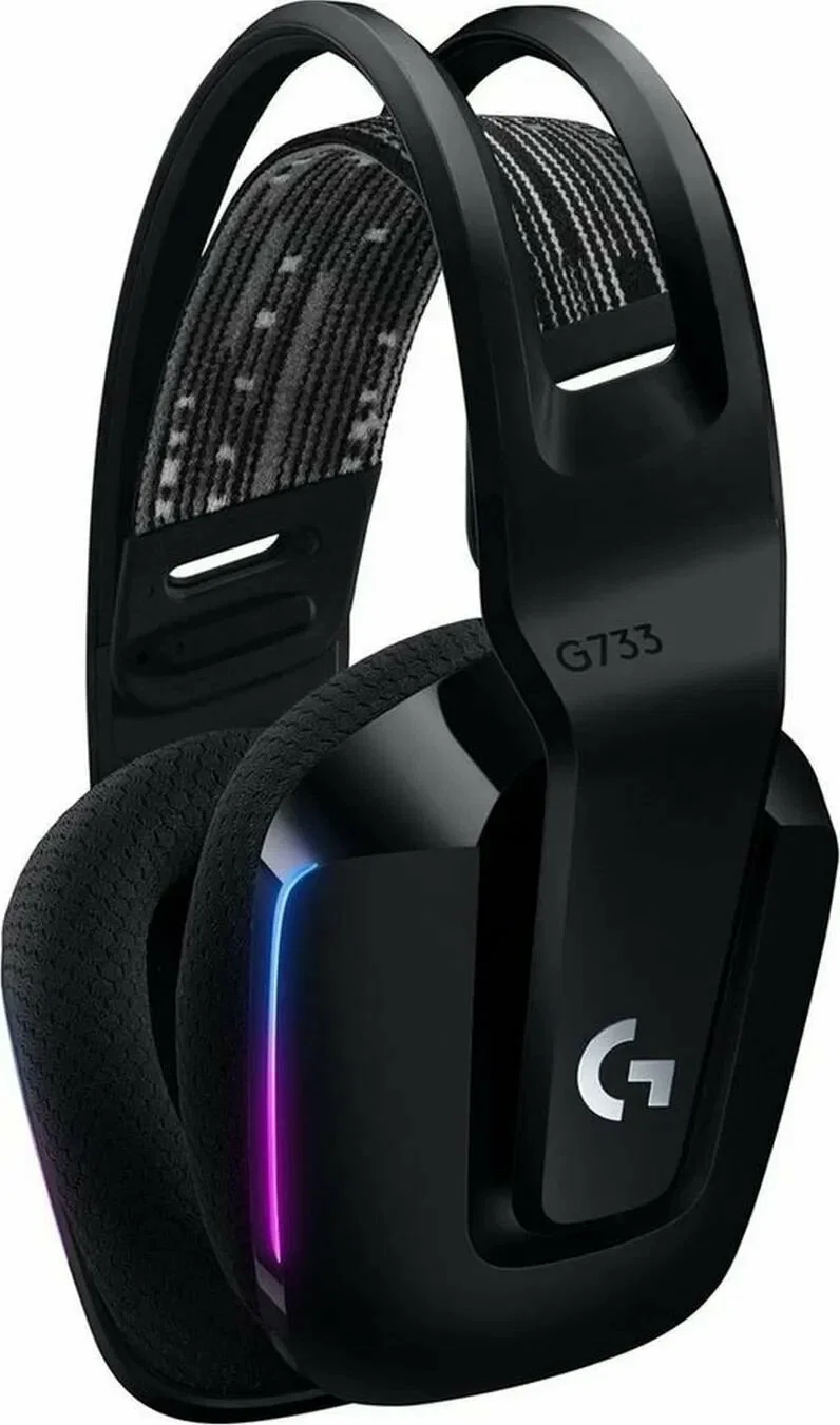 Компьютерная гарнитура Logitech G733 LIGHTSPEED черный G733b