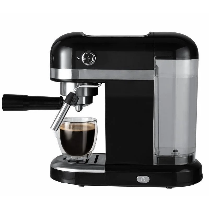 Кофеварка рожковая Zelmer EXPRESSO ZCM7295 черный, исп. кофе - молотый/чалды, 1.4 л, 1350 Вт, 20 бар