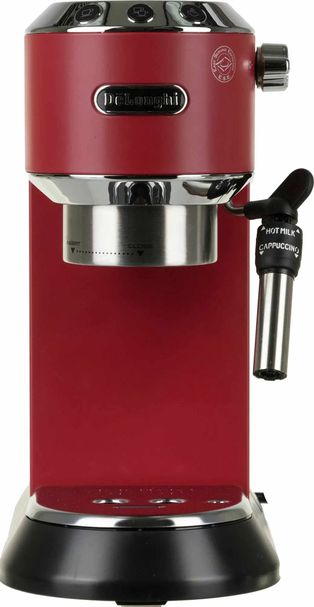 Кофеварка эспрессо DeLonghi EC685.R красный, исп. кофе - молотый/чалды, 1.1 л, 1350 Вт, 15 бар