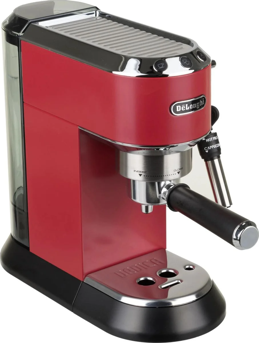 Кофеварка эспрессо DeLonghi EC685.R красный, исп. кофе - молотый/чалды, 1.1 л, 1350 Вт, 15 бар