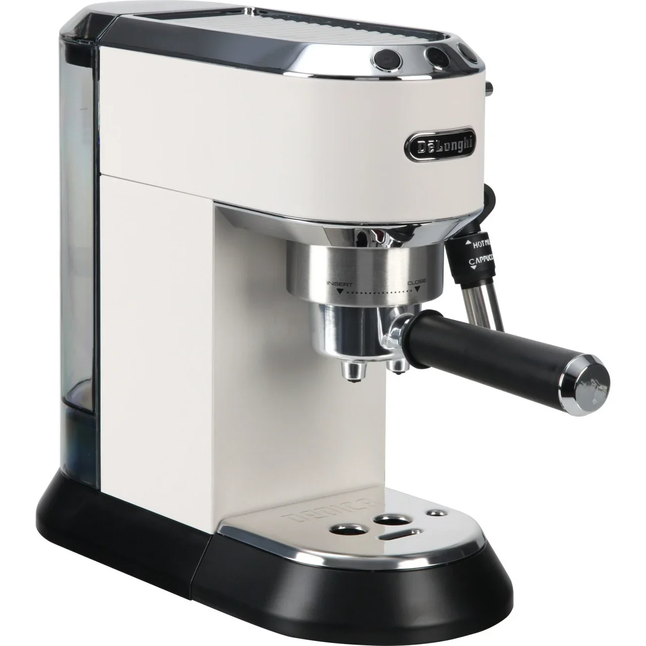 Кофеварка эспрессо DeLonghi EC685.W белый, исп. кофе - молотый/чалды, 1.1 л, 1350 Вт, 15 бар