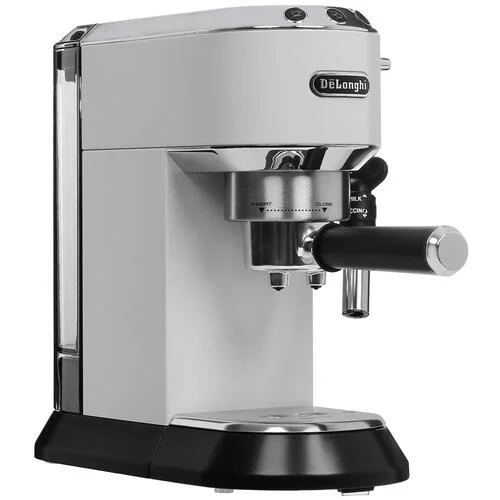 Кофеварка эспрессо DeLonghi EC685.W белый, исп. кофе - молотый/чалды, 1.1 л, 1350 Вт, 15 бар