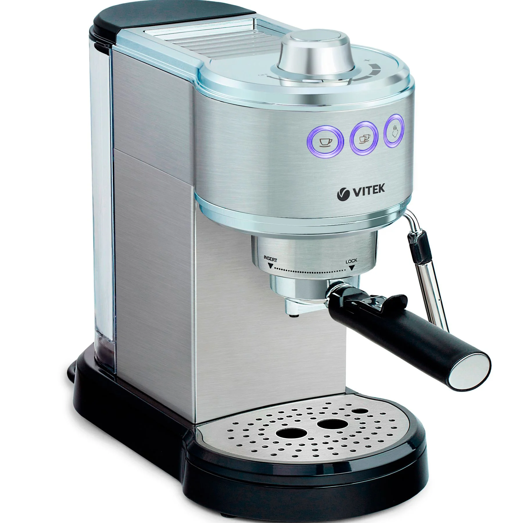 Кофеварка эспрессо Vitek VT-1515-SR серебристый