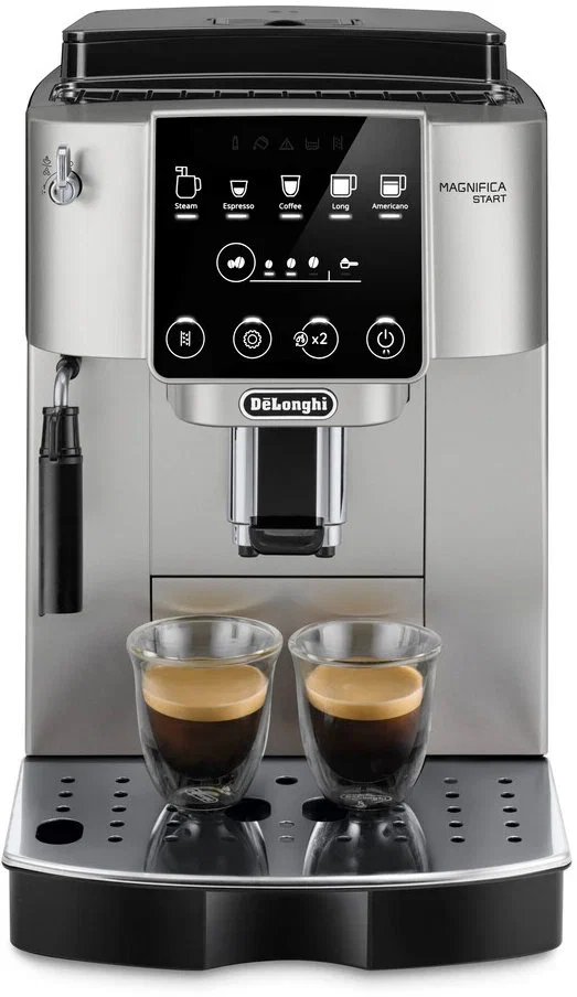 Кофемашина DeLonghi ECAM220.30.SB серебристо-черный, исп. кофе - зерновой/молотый, 1.8 л, 1450 Вт, 15 бар