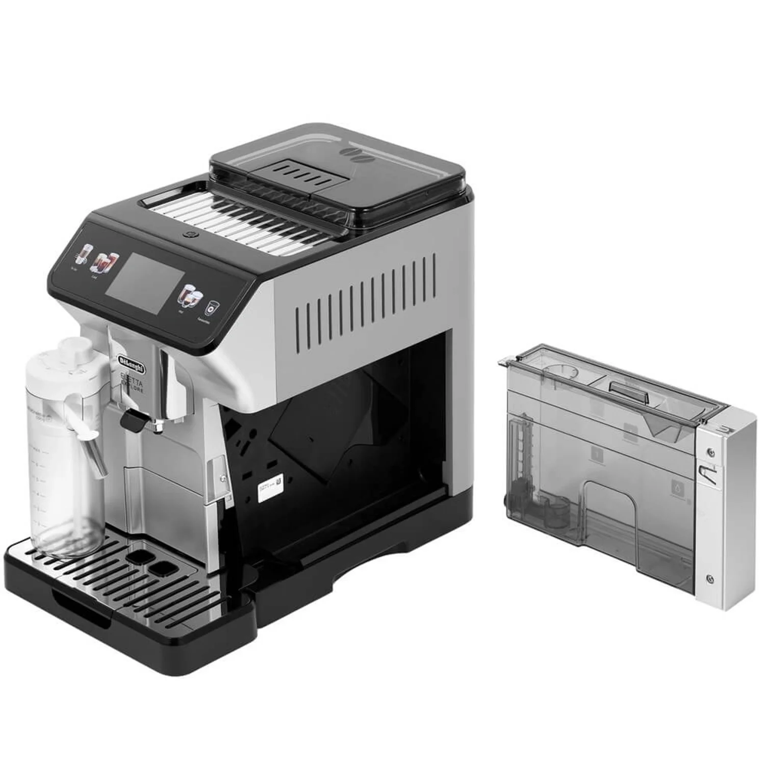 Кофемашина DeLonghi ECAM450.55.S серебристый/черный, исп. кофе - зерновой/молотый, 1.8 л, 1450 Вт, 19 бар