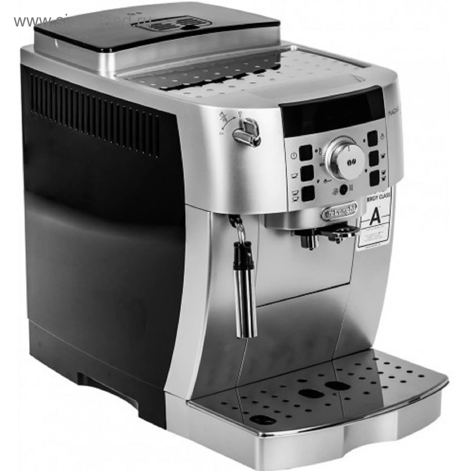 Кофемашина автоматическая DeLonghi ECAM 22.110.SB серебристый, исп. кофе - молотый/зерновой, 1.8 л, 1450 Вт, 15 Бар.
