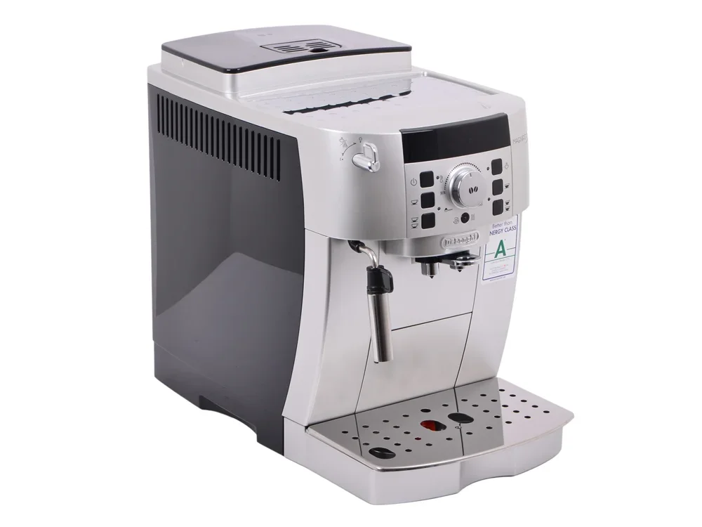 Кофемашина автоматическая DeLonghi ECAM 22.110.SB серебристый, исп. кофе - молотый/зерновой, 1.8 л, 1450 Вт, 15 Бар.