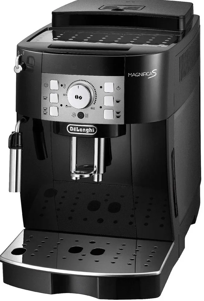 Кофемашина автоматическая DeLonghi ECAM 22.114B черный, исп. кофе - молотый/зерновой, 1.8 л, 1450 Вт, 15 бар