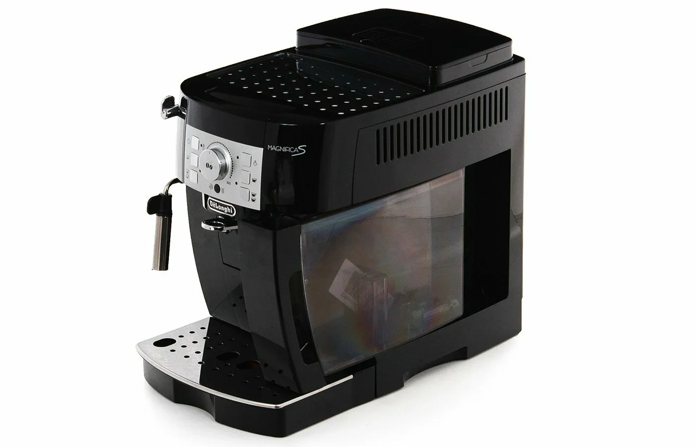 Кофемашина автоматическая DeLonghi ECAM 22.114B черный, исп. кофе - молотый/зерновой, 1.8 л, 1450 Вт, 15 бар