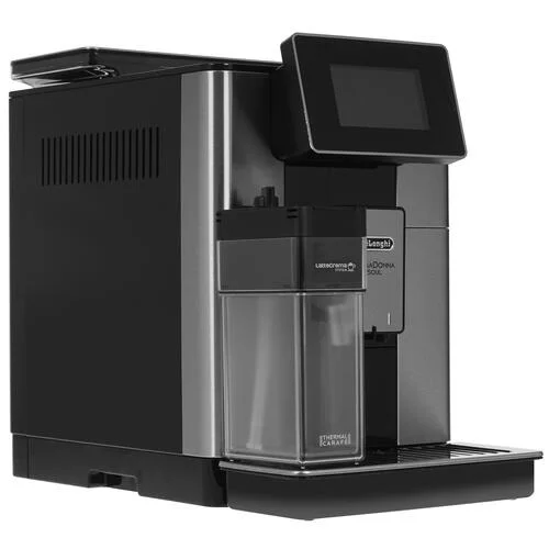 Кофемашина автоматическая DeLonghi ECAM610.74.MB черный/серебристый, исп. кофе - зерновой/молотый, 2.2 л, 1450 Вт, 19 Бар.
