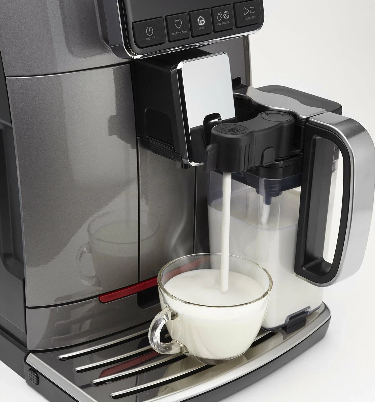 Кофемашина автоматическая Gaggia CADORNA PRES OTC AN 9604/01 серый, исп. кофе - молотый/зерновой, 1.5 л, 1850 Вт. 15 бар