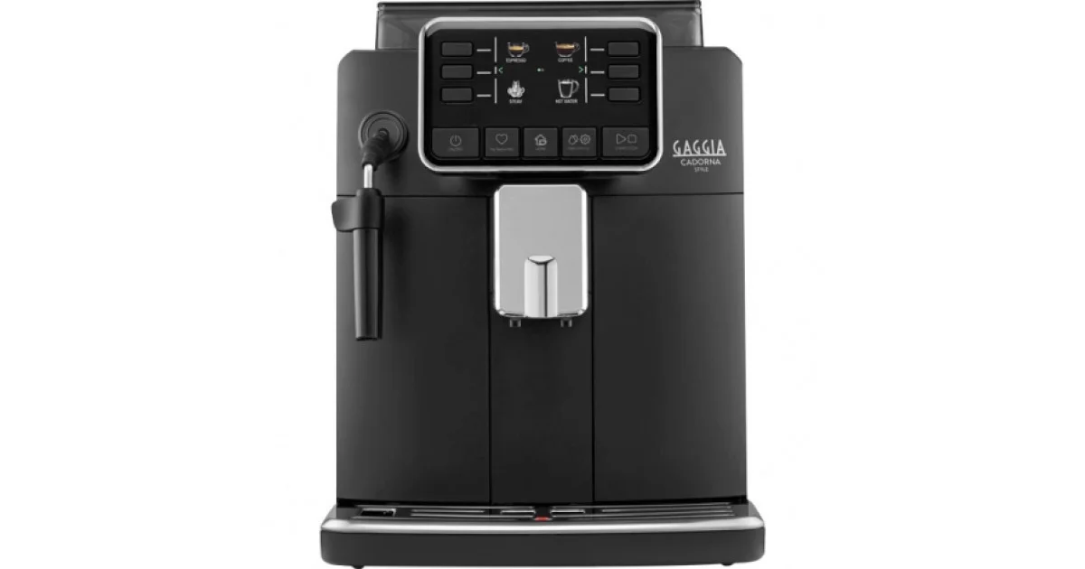 Кофемашина автоматическая Gaggia CADORNA STY BK 9600/01 черный, исп. кофе - зерновой/молотый, 1.5 л, 1850 Вт, 15 бар