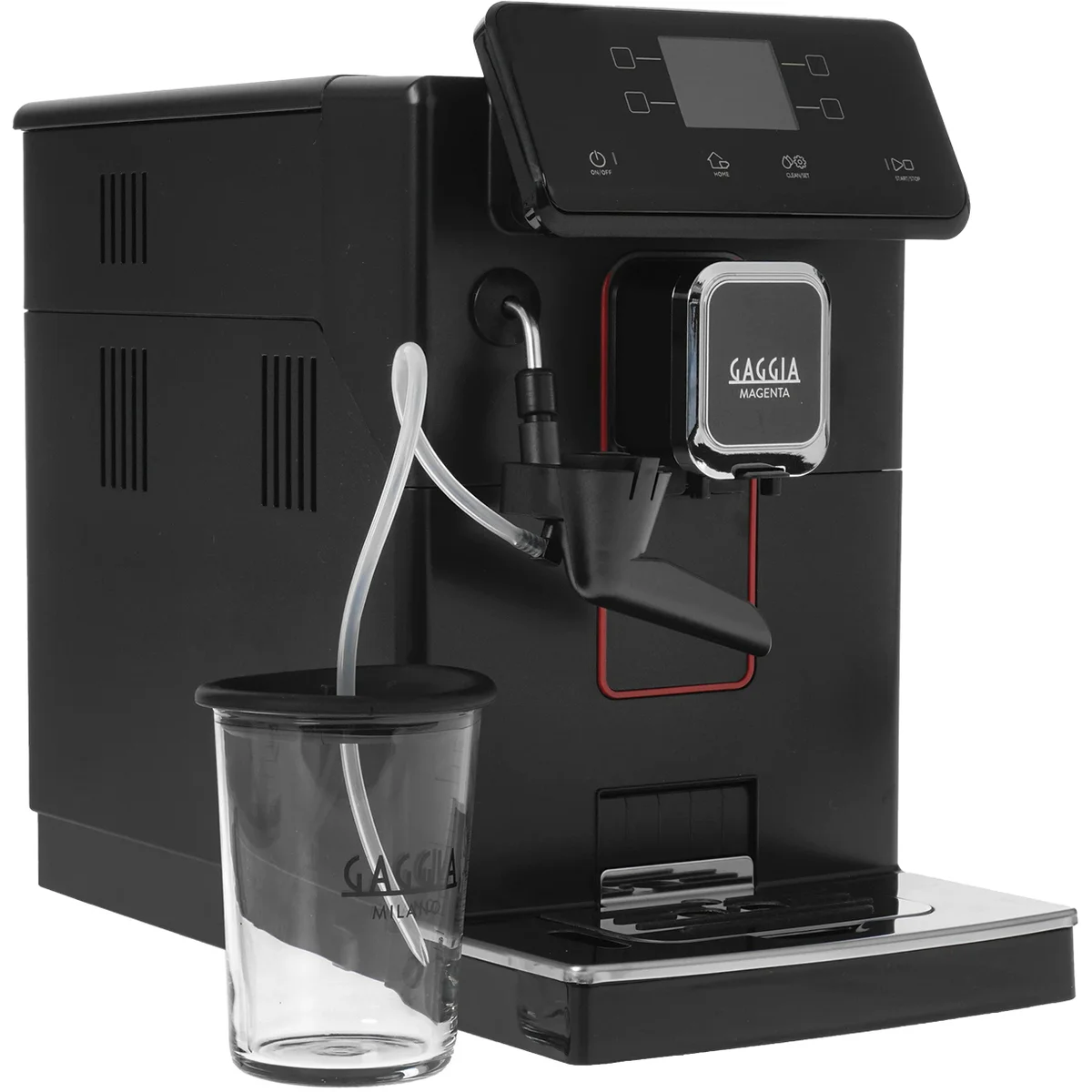 Кофемашина автоматическая Gaggia MAGENTA MILK BK 8701/01 черный, исп. кофе - молотый/зерновой, 1.8 л, 1900 Вт, 15 бар