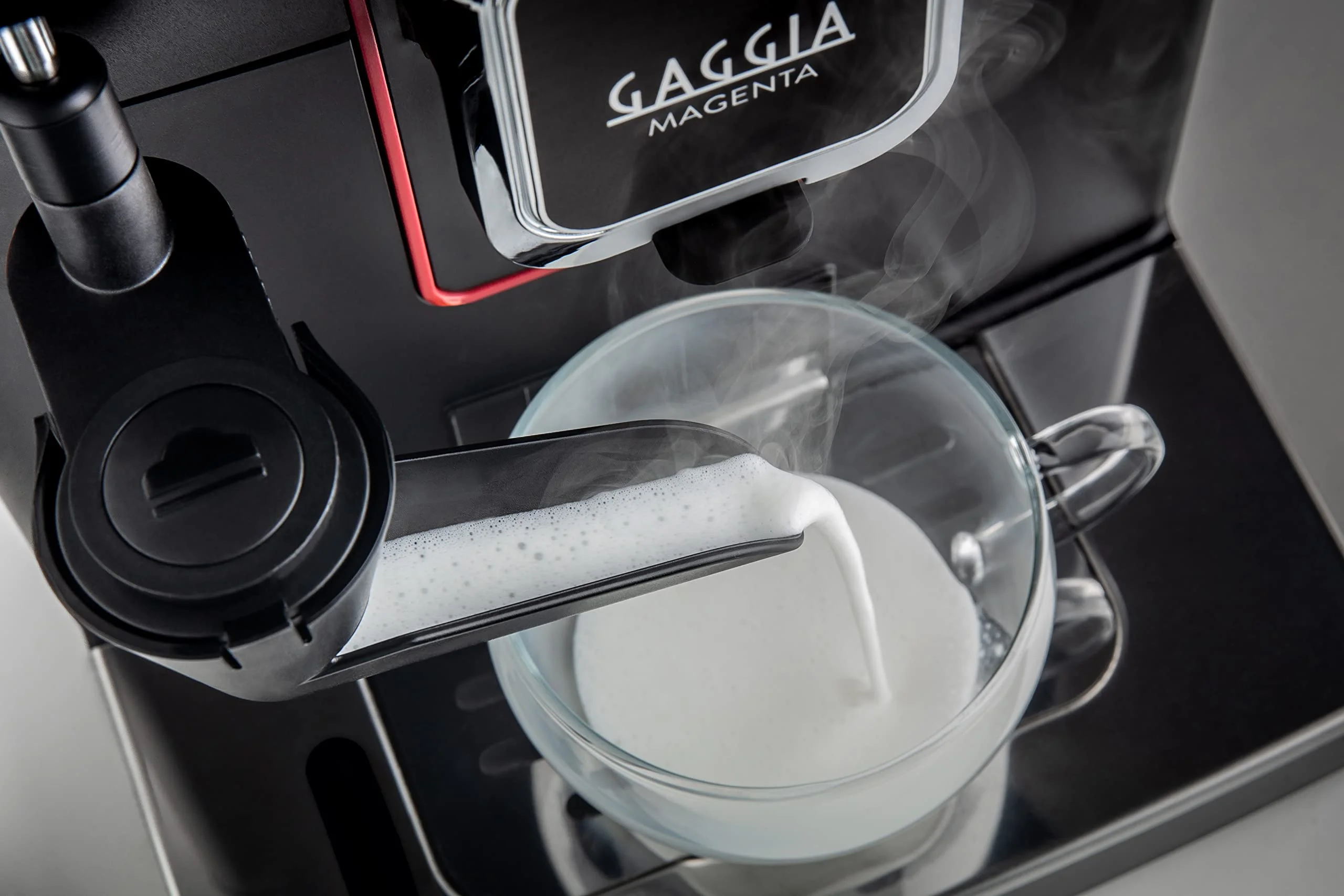 Кофемашина автоматическая Gaggia MAGENTA MILK BK 8701/01 черный, исп. кофе - молотый/зерновой, 1.8 л, 1900 Вт, 15 бар