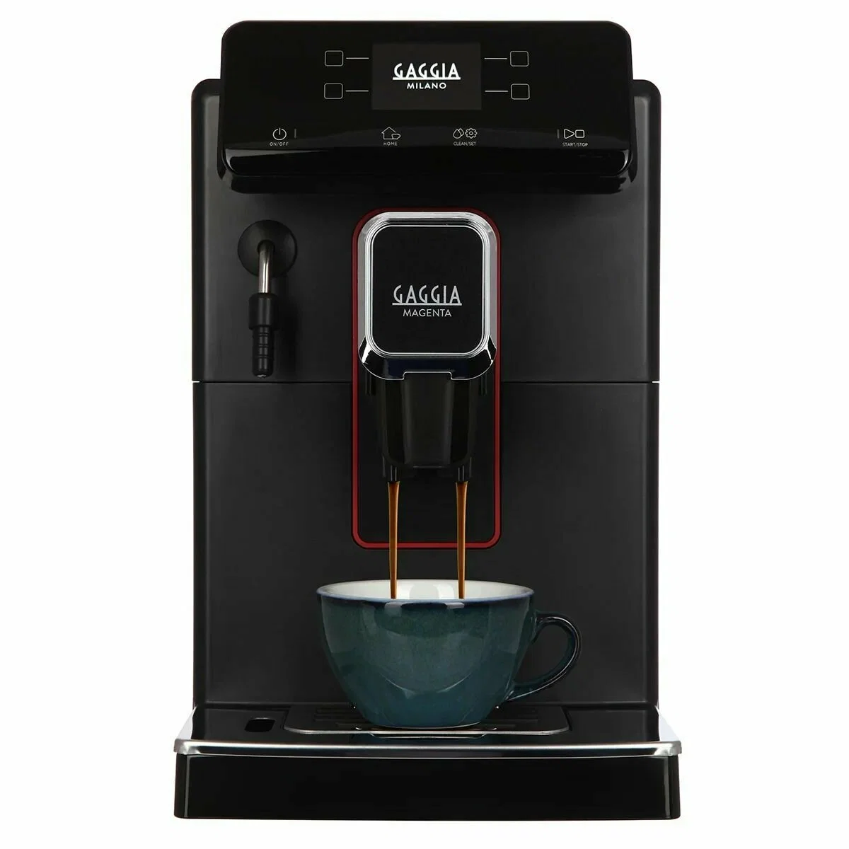 Кофемашина автоматическая Gaggia MAGENTA PLUS BK 8700/01 черный, исп. кофе - молотый/зерновой, 1.8 л, 1500 Вт, 15 бар