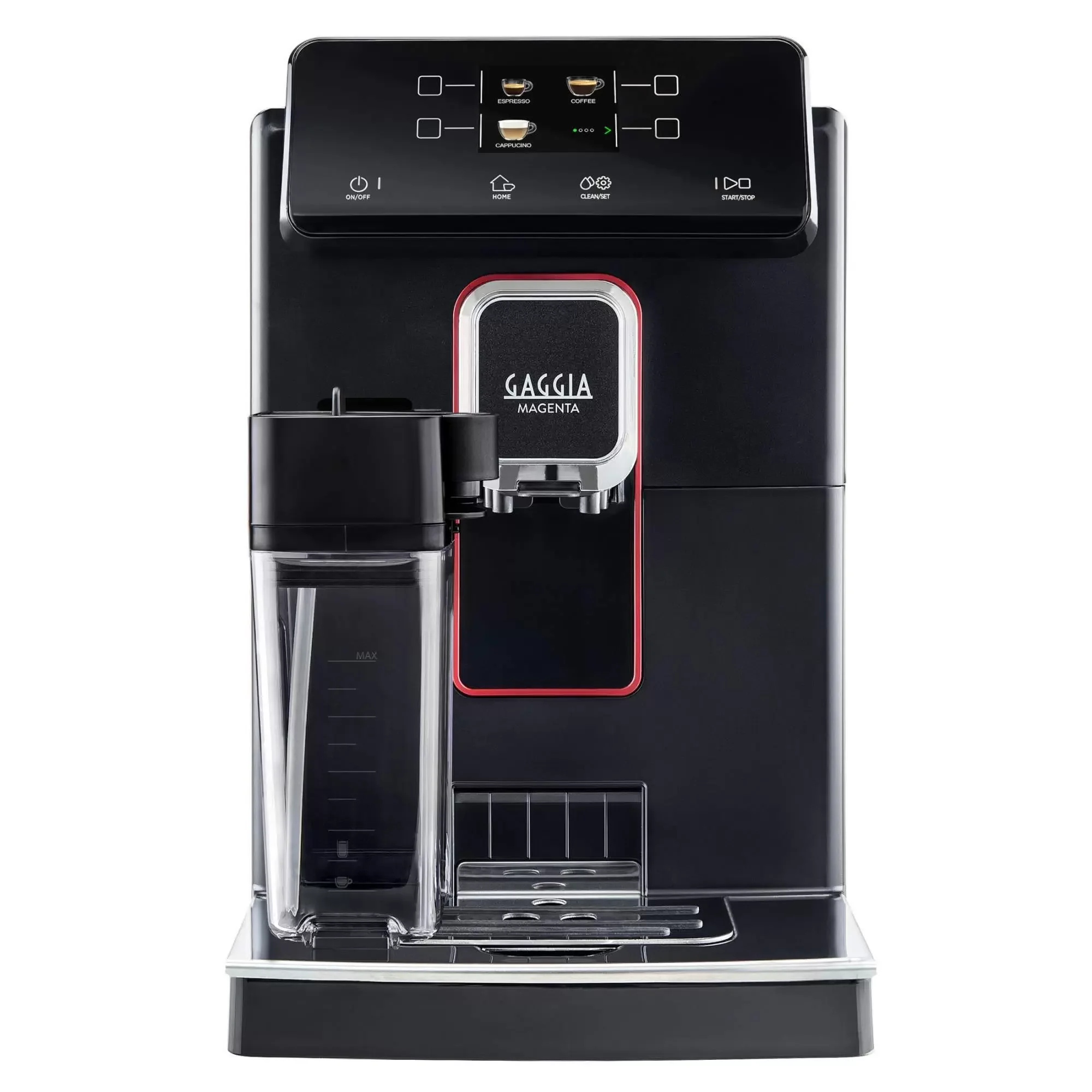 Кофемашина автоматическая Gaggia MAGENTA PREST. BK 8702/01 черный, исп. кофе - молотый/зерной, 1.8 л, 1900 Вт, 15 бар