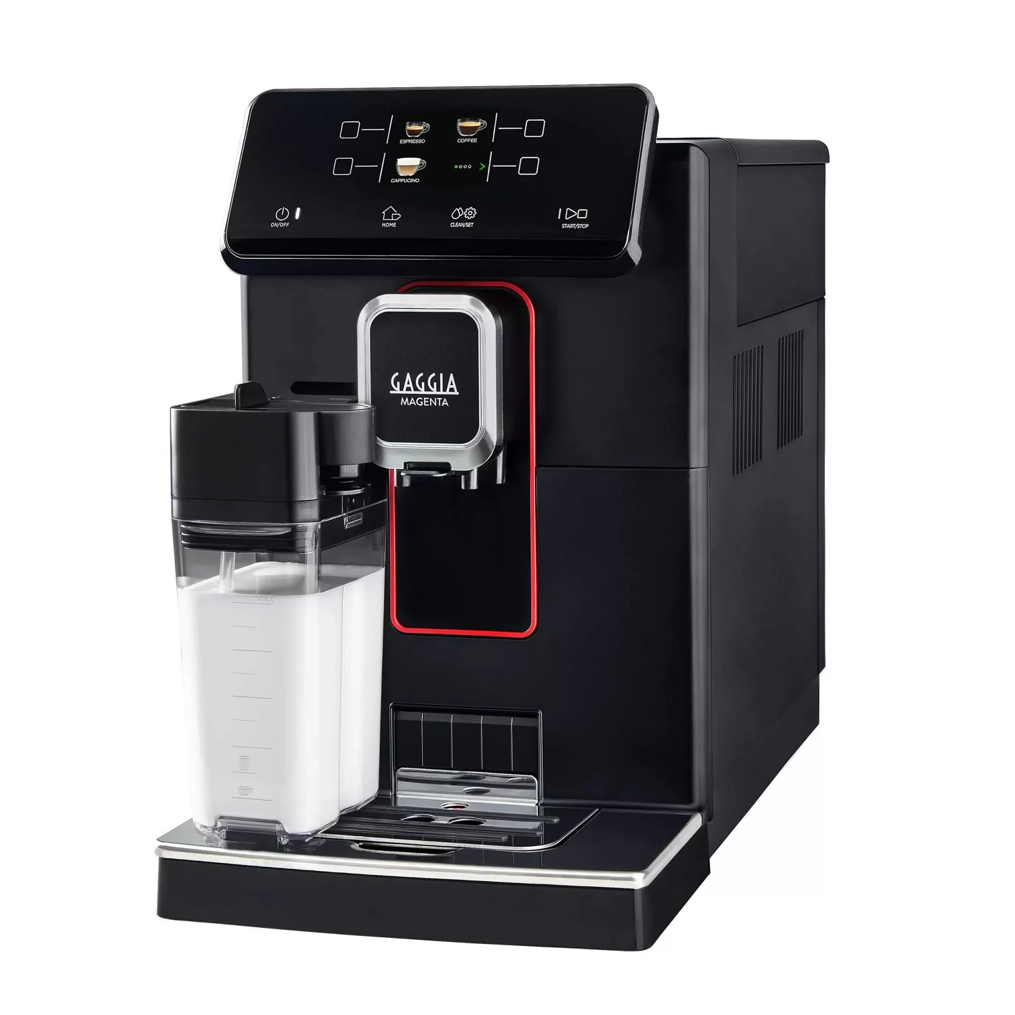 Кофемашина автоматическая Gaggia MAGENTA PREST. BK 8702/01 черный, исп. кофе - молотый/зерной, 1.8 л, 1900 Вт, 15 бар