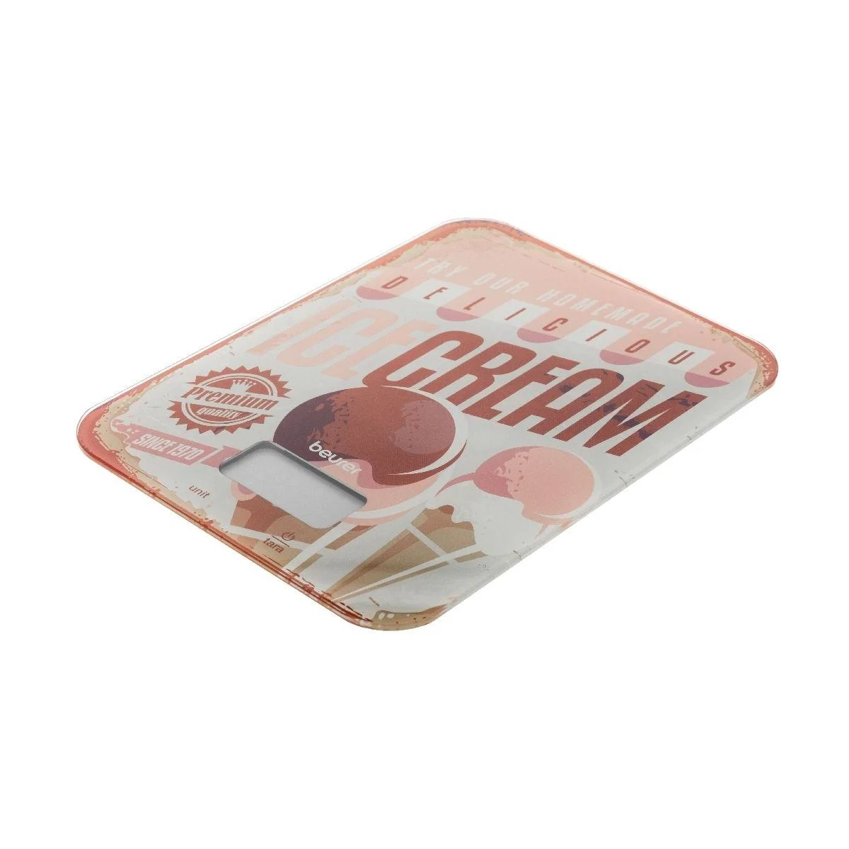 Весы кухонные Beurer KS19 Ice Cream макс. вес: 5 кг, рисунок