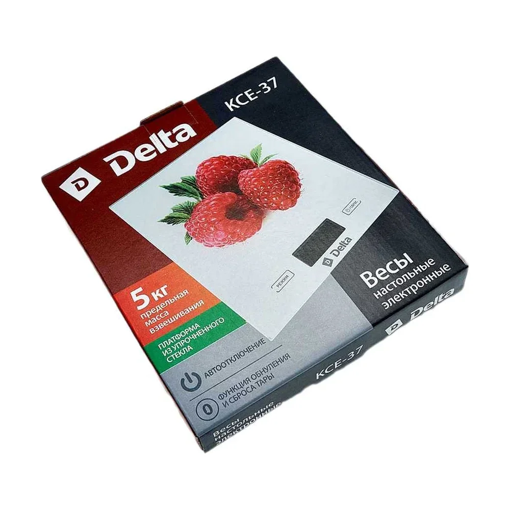 Весы кухонные Delta KCE-37 "Малина"