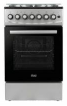 Плита комбинированная MIU Harisma 516 Lux серая (51,1х64,1х86,1 см)