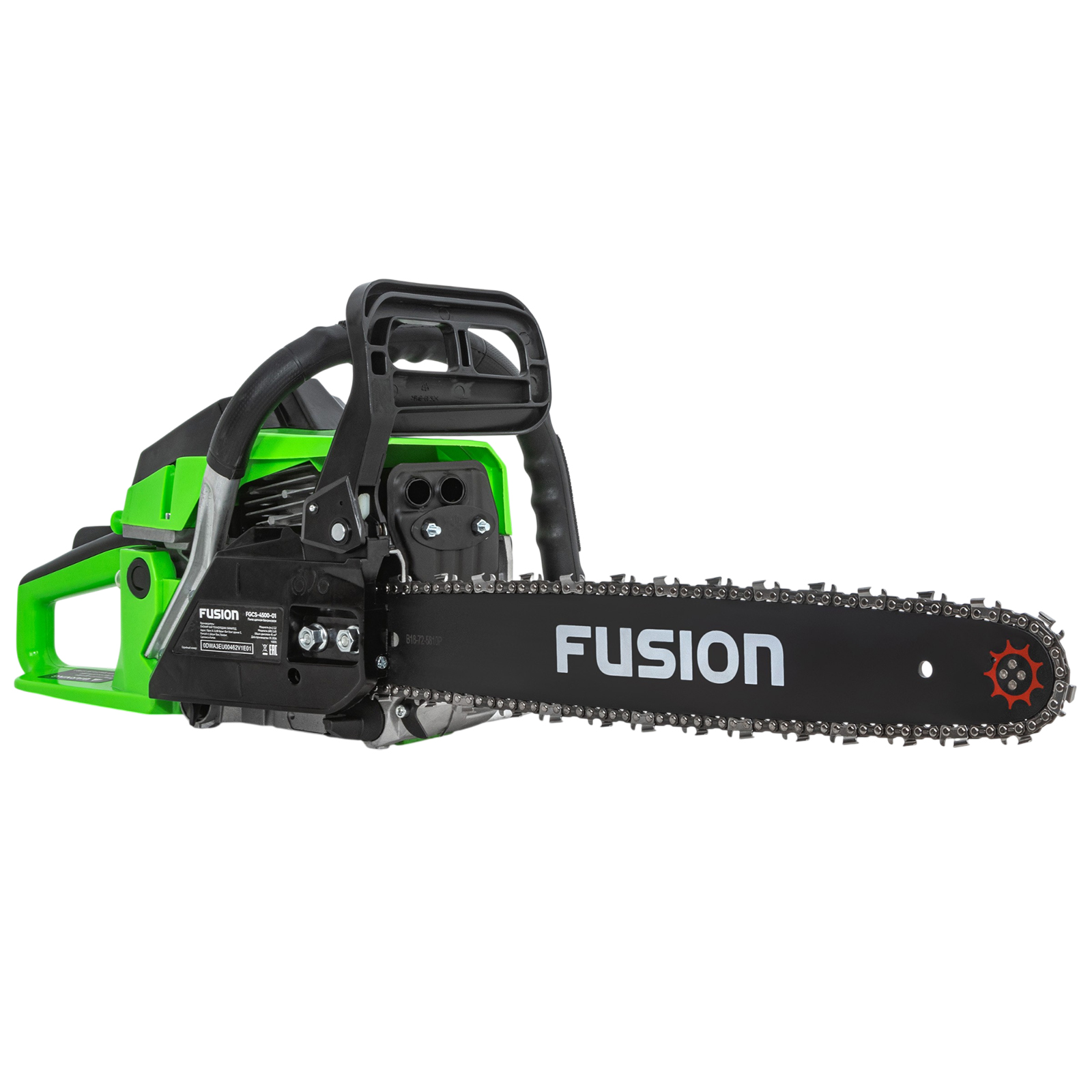 Пила цепная бензиновая Fusion FGCS-4500-01, 8000об/мин, скорость 3300 об/мин,0,55л