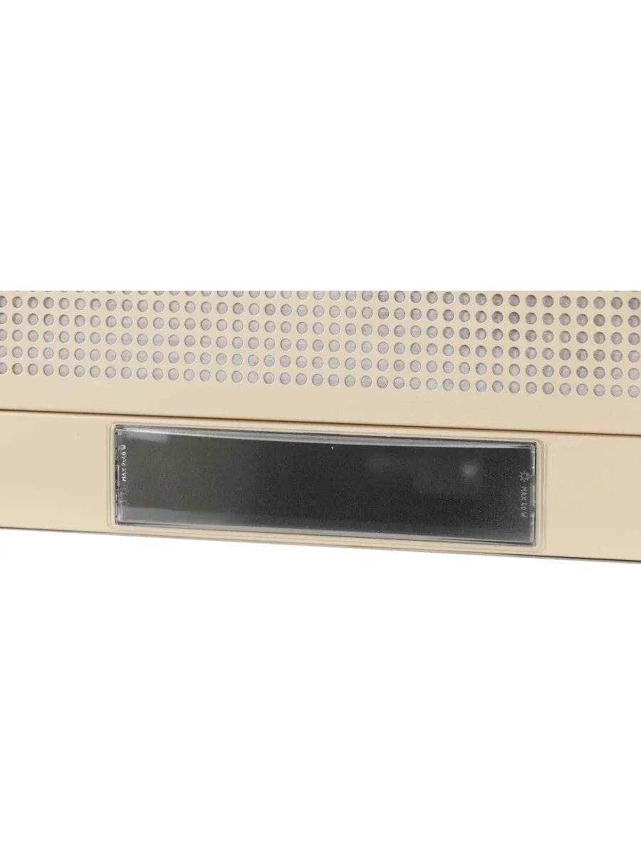 Вытяжка козырьковая Elikor Davoline 60П-290-П3Л кремовый управление: ползунковое (1 мотор)