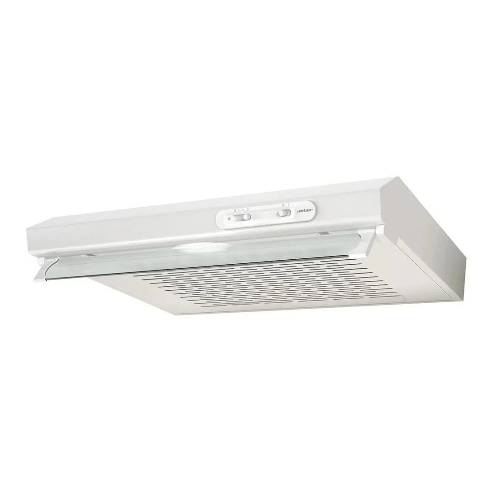 Вытяжка козырьковая Jet Air Light WH/F/60 белый управление: ползунковое (1 мотор)