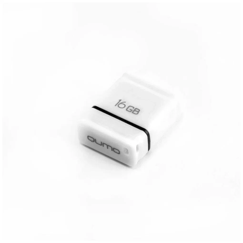 Флешка USB QUMO 16Gb, NANO QM16GUD-NANO-W белый