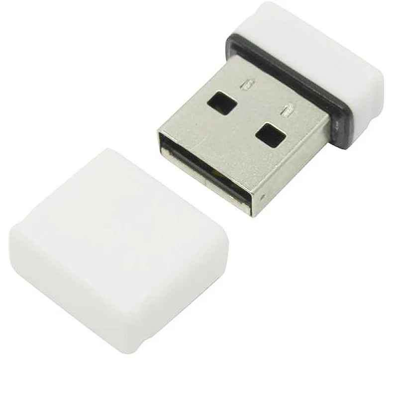 Флешка USB QUMO 16Gb, NANO QM16GUD-NANO-W белый