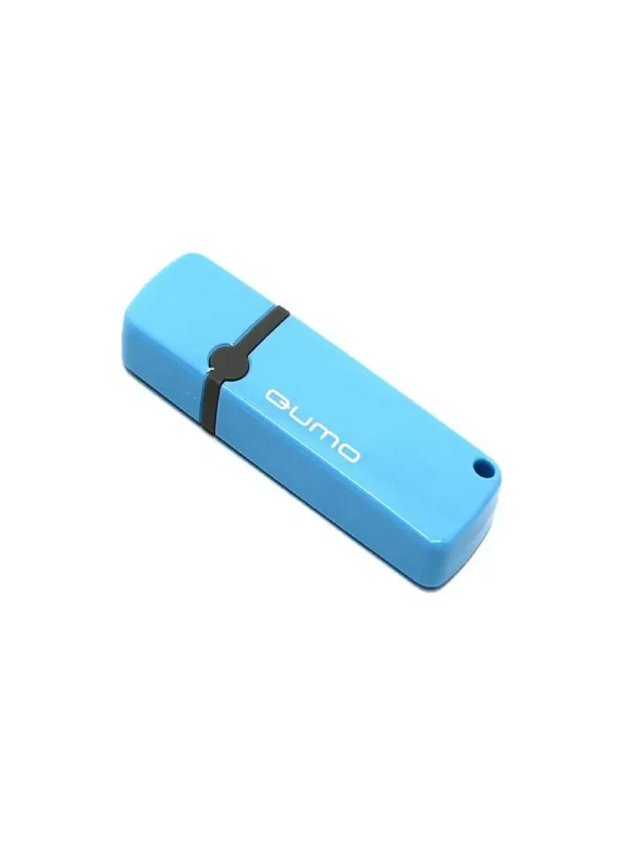 Флешка USB QUMO 8Gb, Optiva 02 синий QM8GUD-OP2-blue