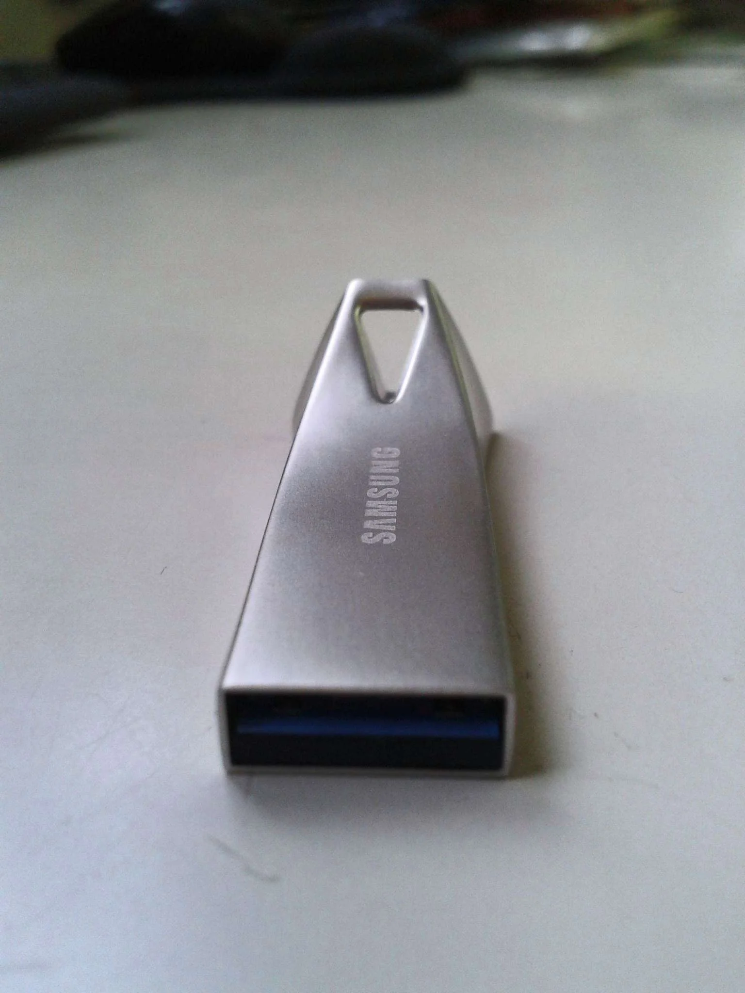 Флешка USB Samsung 128Gb Bar Plus USB Type-A, metal case, silver (MUF128BE3/CN)