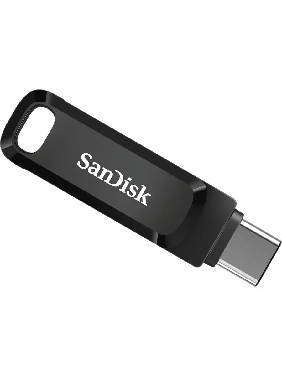 Флешка USB Sandisk 128Gb Ultra Dual Go SDDDC3-128G-G46 USB3.1 черный
