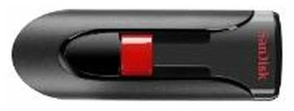 Флешка USB Sandisk 64Gb Cruzer Glide SDCZ60-064G-B35 USB 2.0 черный/красный