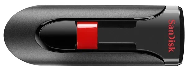 Флешка USB Sandisk 64Gb Cruzer Glide SDCZ60-064G-B35 USB 2.0 черный/красный