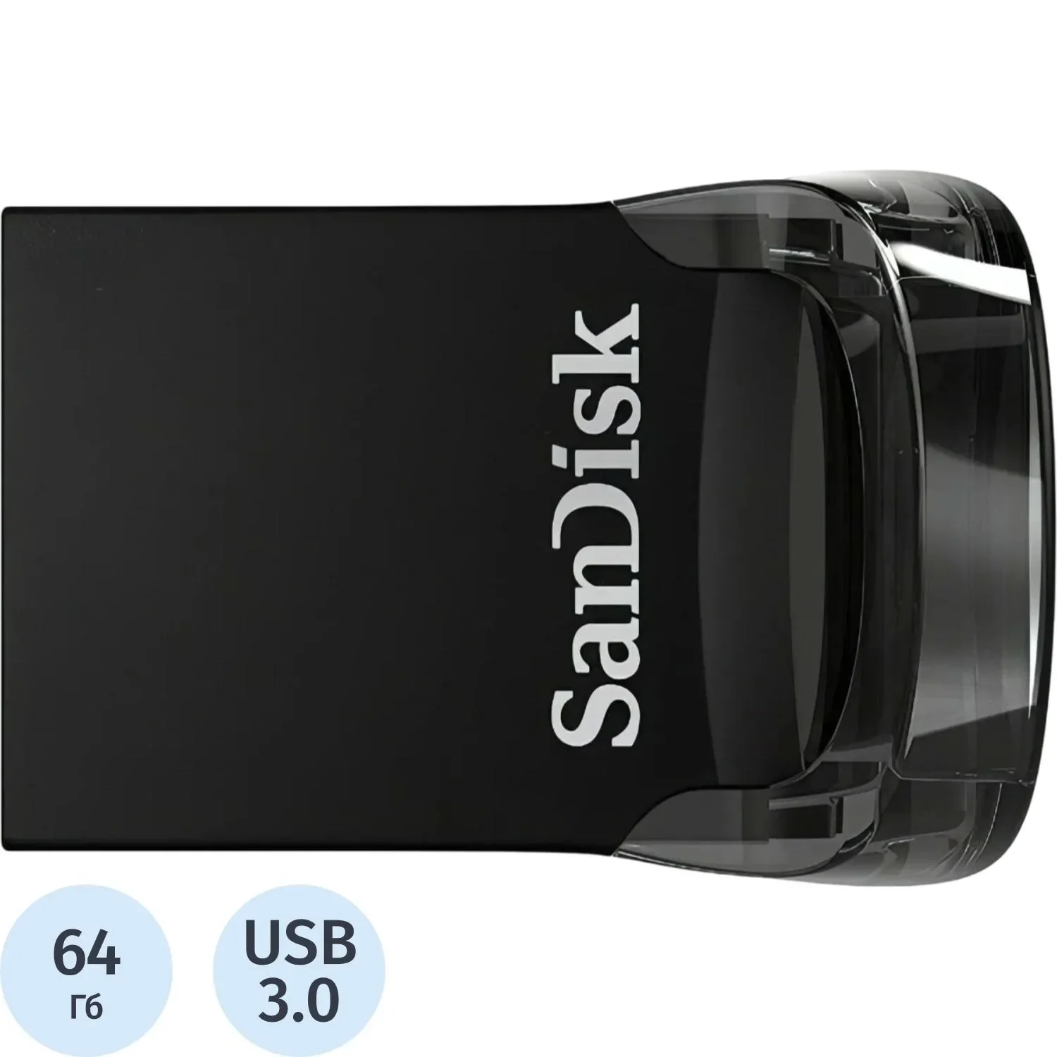 Флешка USB Sandisk 64Gb ULTRA FIT SDCZ430-064G-G46 USB3.1 черный