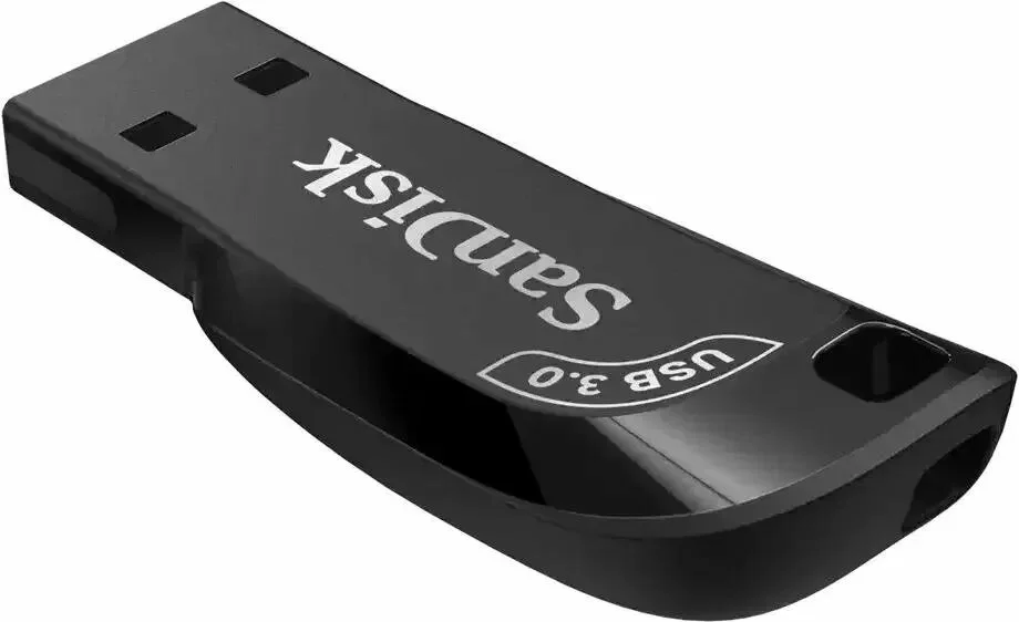 Флешка USB Sandisk CZ410 Shift Ultra (SDCZ410-256G-G46), 256Gb, USB 3.2, R/W 100/45, черный