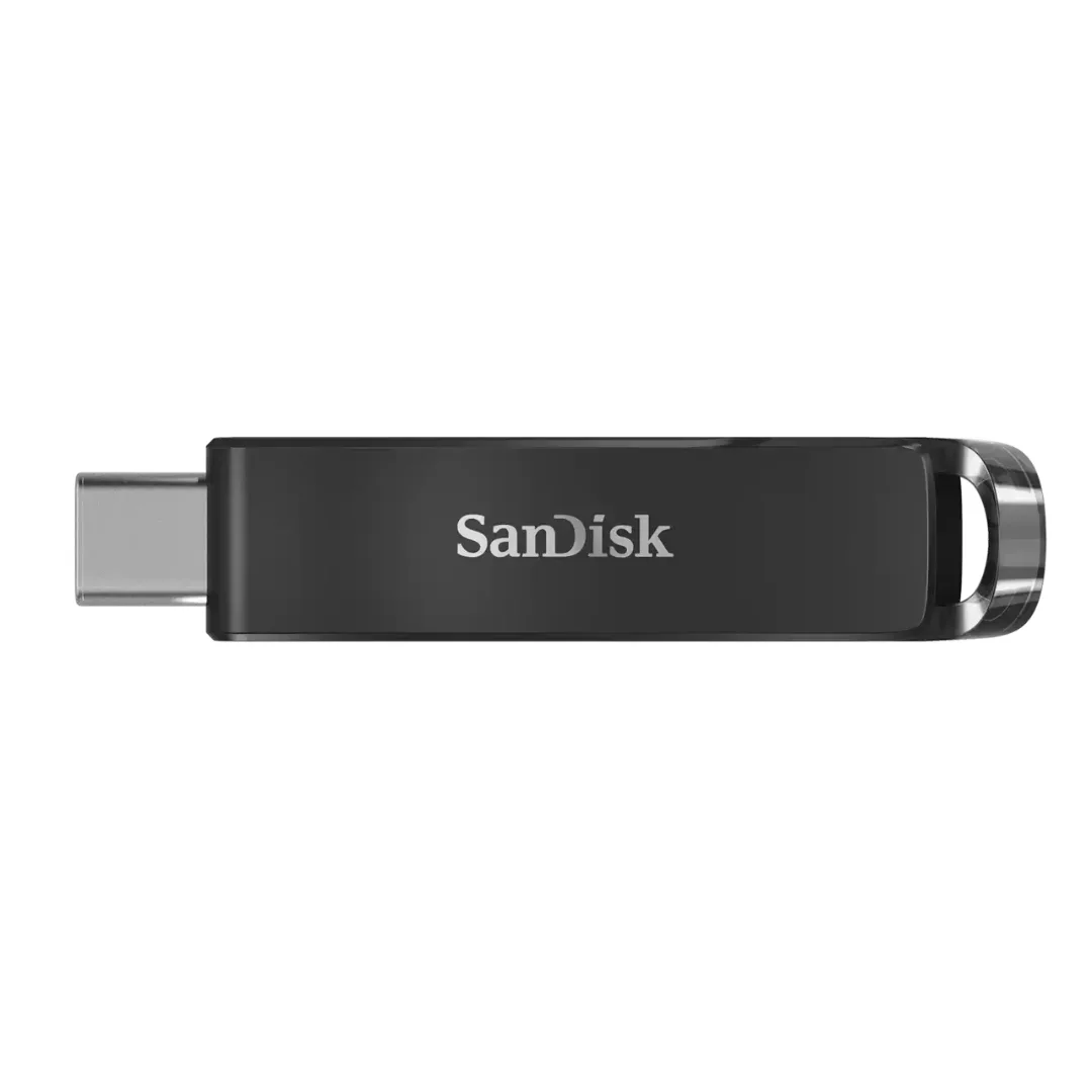 Флешка USB Sandisk CZ460 Ultra (SDCZ460-256G-G46), 256Gb, USB 3.1 Type-C, R/W 150/30, черный