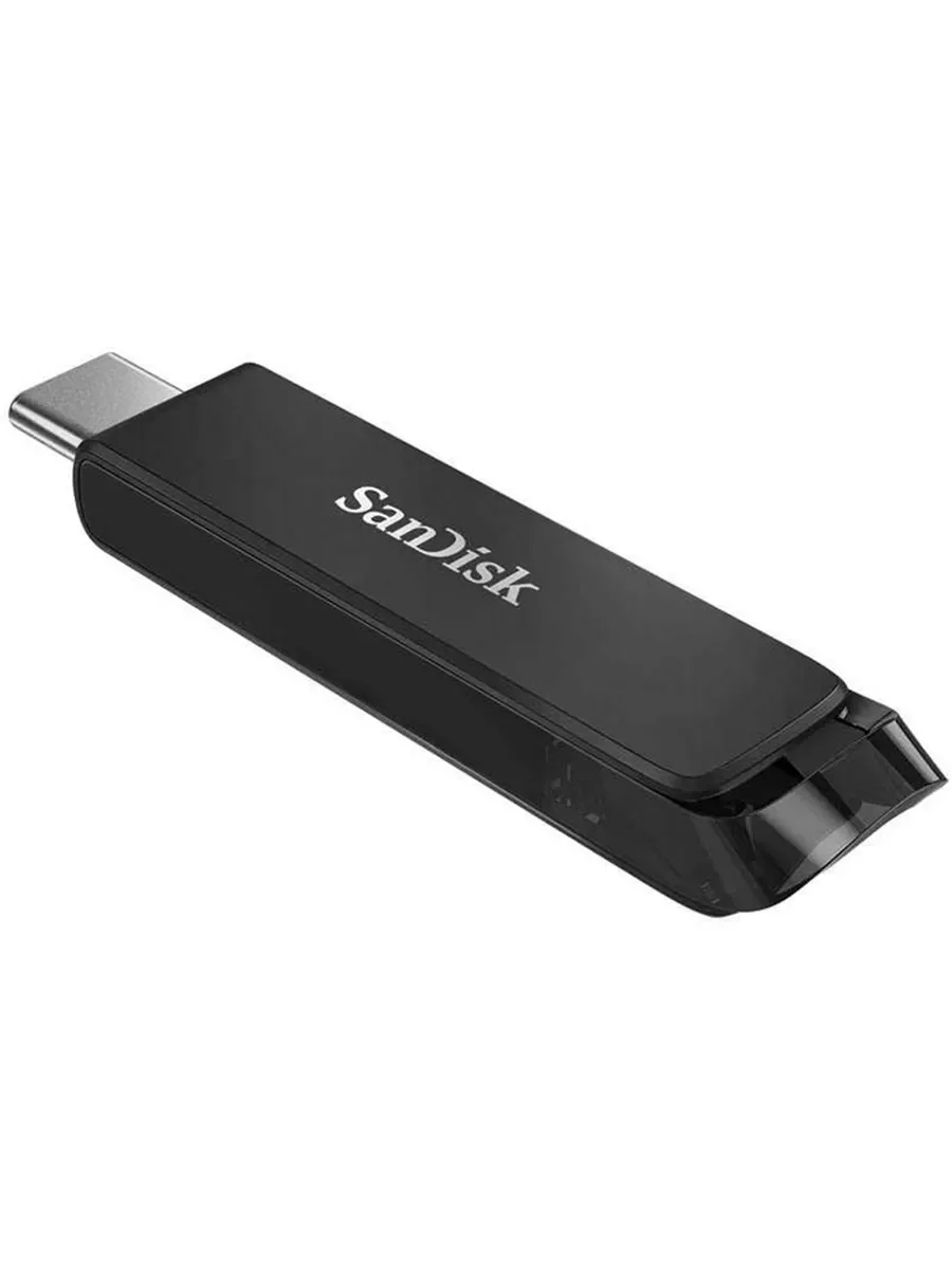 Флешка USB Sandisk CZ460 Ultra (SDCZ460-256G-G46), 256Gb, USB 3.1 Type-C, R/W 150/30, черный