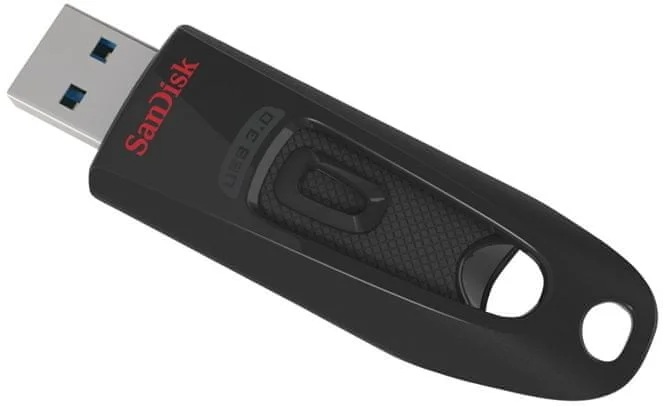 Флешка USB SanDisk DD3 Ultra (SDDD3-032G-G46), 32Gb, USB 3.0/microUSB, R/W 130/30, черный