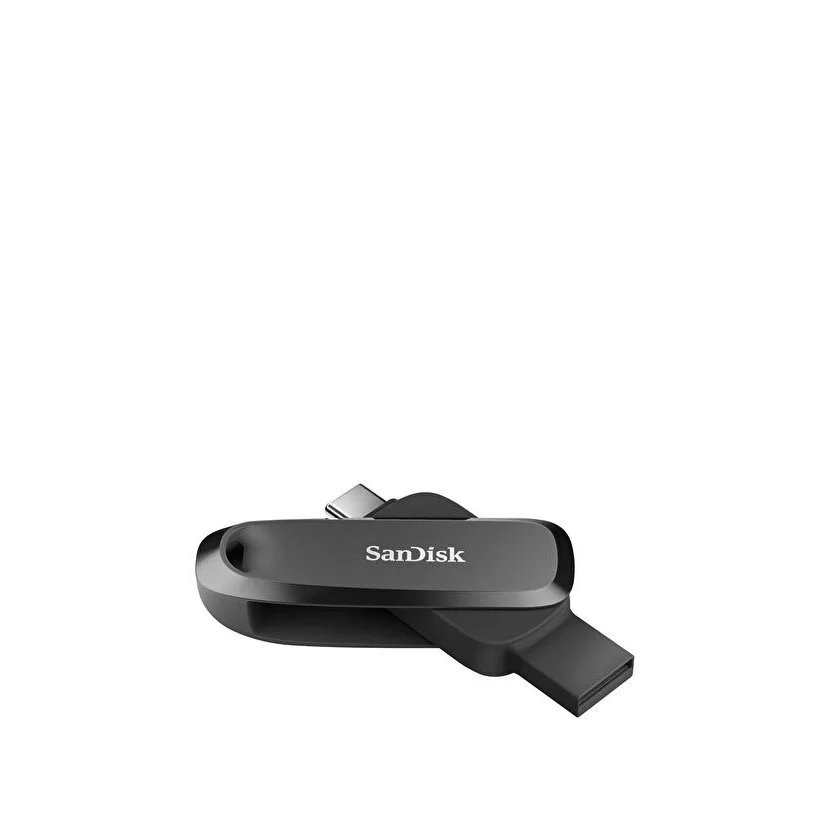 Флешка USB SanDisk SDDDC 256Gb SDDDC6-256G-G46, USB3.2 Type-C, черная