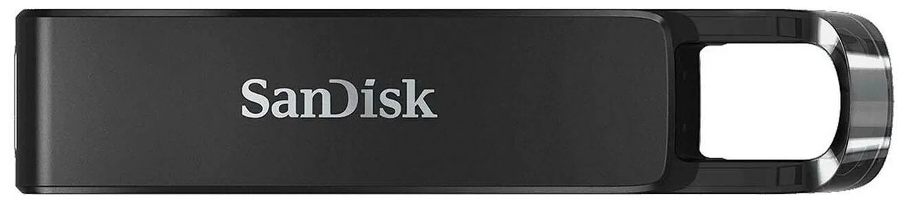 Флешка USB SanDisk SDDDC 256Gb SDDDC6-256G-G46, USB3.2 Type-C, черная