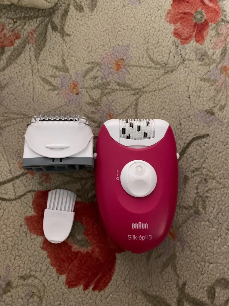Эпилятор Braun 3-273 Silk-epil (аккумул, 2 скорости, 20 пинцетов, насадка триммер)