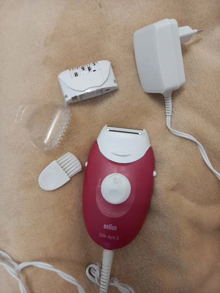 Эпилятор Braun 3-273 Silk-epil (аккумул, 2 скорости, 20 пинцетов, насадка триммер)