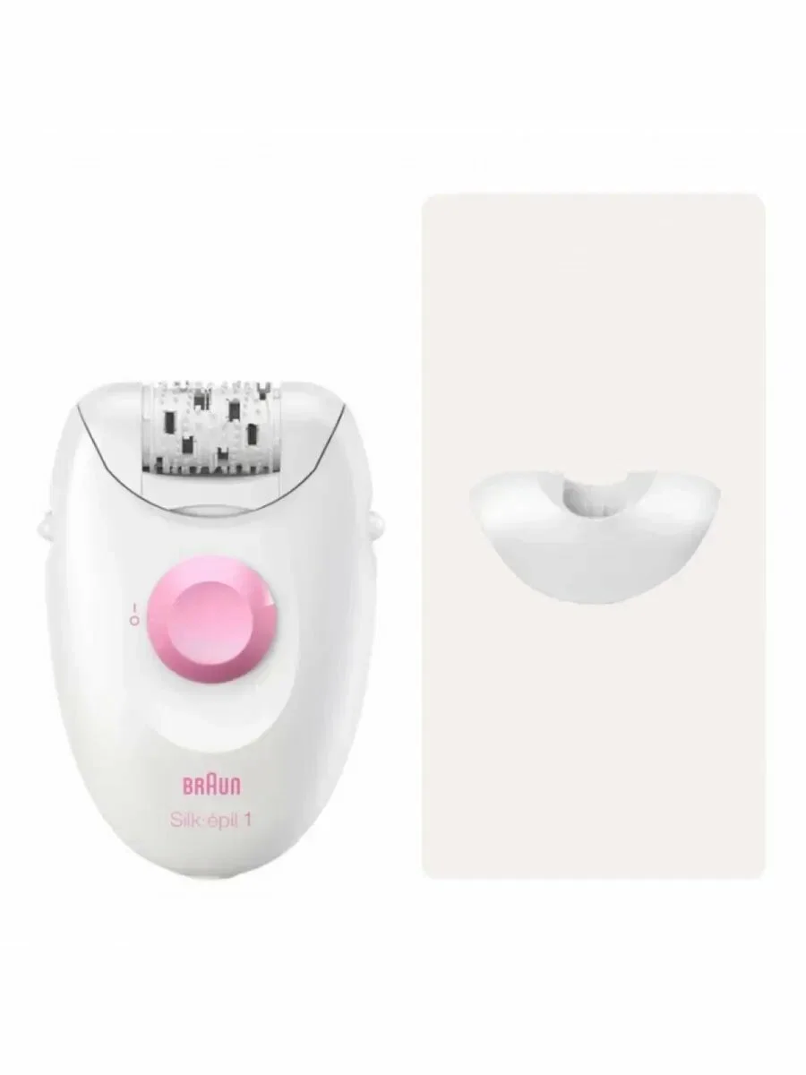 Эпилятор Braun SE 1-010 (Насадка для чувствительных зон, 20 пинцетов, Softlift)