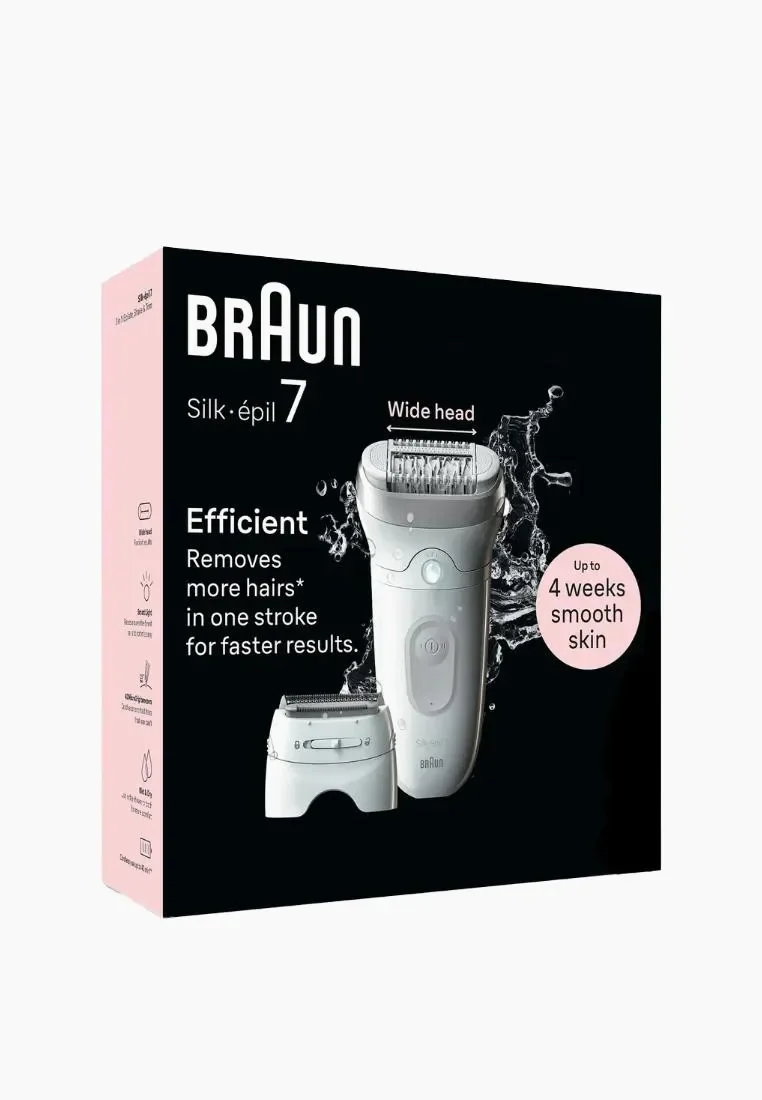 Эпилятор Braun SE 7-041 (2скорос. 40 пинцетов 7 насадок)