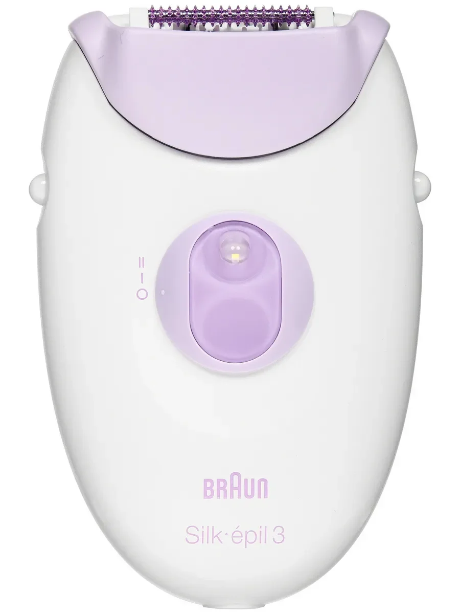 Эпилятор Braun SE3-000 скорости - 2, пинцетов/дисков - 20, съемные насадки/головки - 3 шт, от сети
