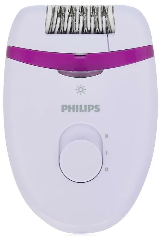 Эпилятор Philips BRE275 (20 пинцетов, насадка для бритья)