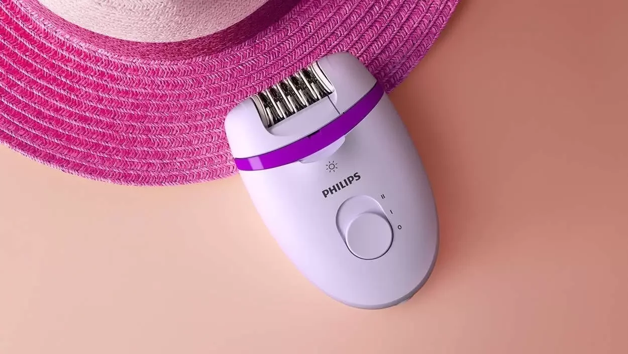 Эпилятор Philips BRE275 (20 пинцетов, насадка для бритья)