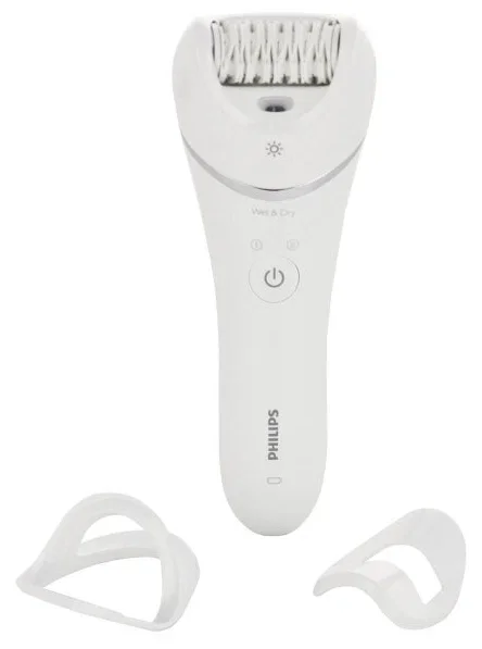 Эпилятор Philips BRE700 (2 скор.,3 головки,32 диска)